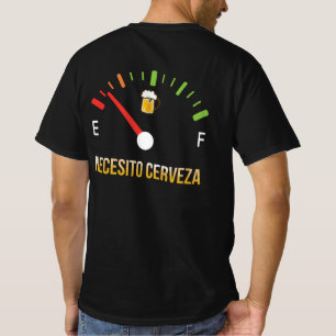 Necesito Cerveza I need beer in Spanish T-Shirt