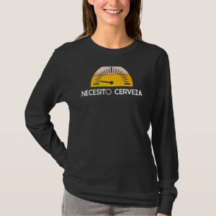 Necesito Cerveza Spanish Beer Quote T-Shirt