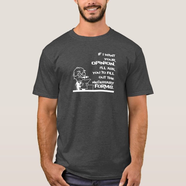 Necessary Forms T-Shirt (Front)