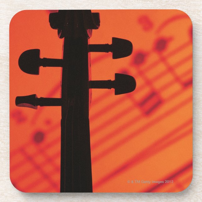 Neck of Violin Coaster (Front)