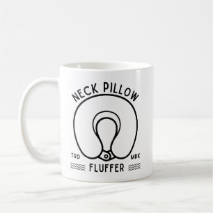 Neck pillow fluffer coffee mug