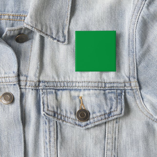 Neck Tie 2 Inch Square Button (In Situ)