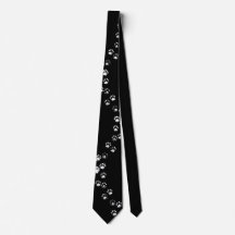 NECK TIE -CAT PAW PRINTS/TRACKS