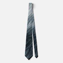Neck Tie in Shades of Blue with Abstract Pattern