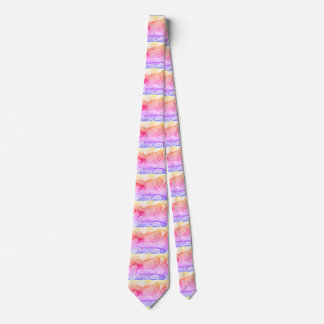 Neck Tie lavender watercolor