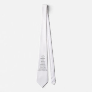 Neck Tie Lighthouse Shape Christian Poem
