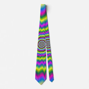 Neck Tie  Neon Explosion