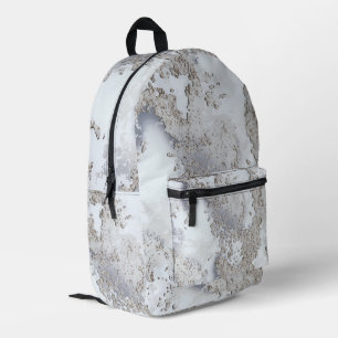 Neck Tie Printed Backpack