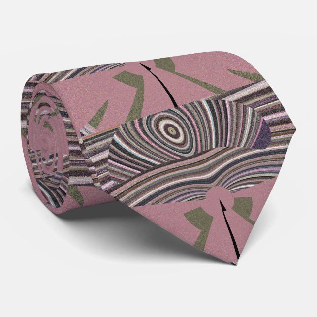 Neck Tie Rmdesignflo55-37 (Rolled)