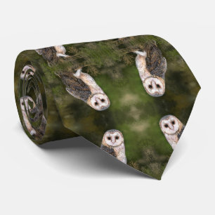 Neck Tie with Owls