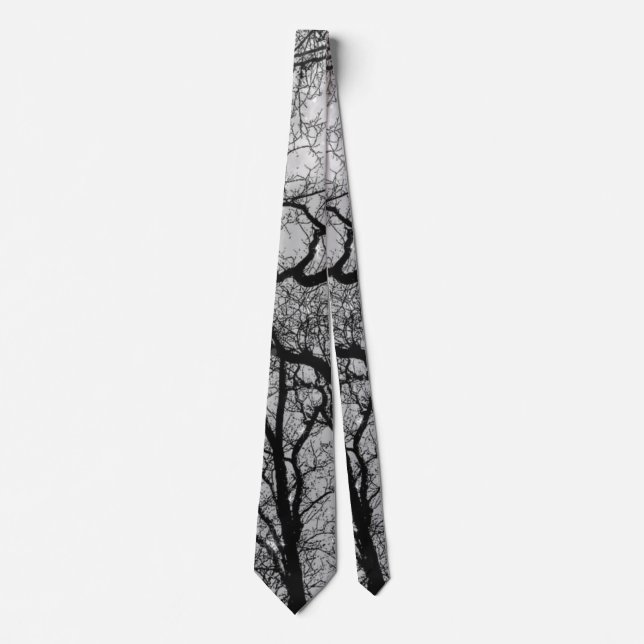 neck tieAbstract  forest "customize colour" Tie (Front)