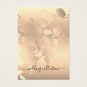 Necklace Display Card Romantic Vintage Pink Blush