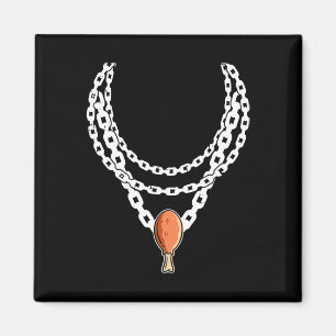 Necklace Turkey Leg Pendant Thanksgiving Day Fall  Magnet