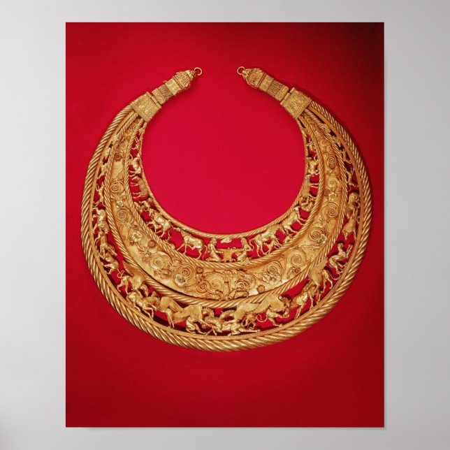 Necklace with pastoral scenes poster (Front)