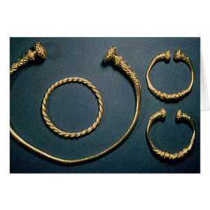Necklet and bracelets from Waldalgesheim