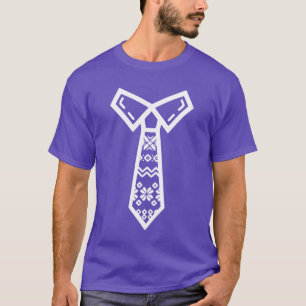 Necktie Christmas Christmas Cool Pattern friends T-Shirt