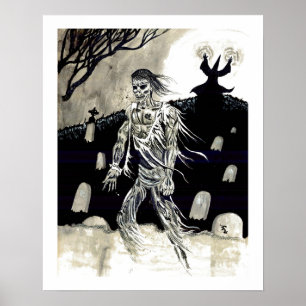 "Necromancer" - affiche de Tracy Lesch