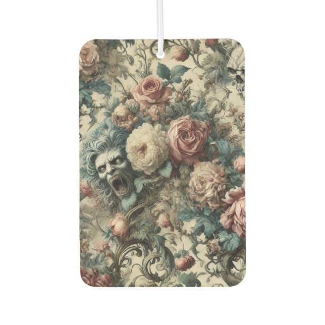 Necromancy of the Gnashed – Gothic Victorian  Air Freshener (Front)