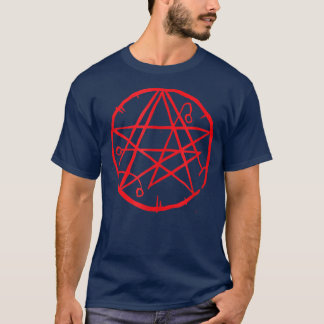 Necronomicon Occult Symbol Cosmic Horror Cthulhu  T-Shirt