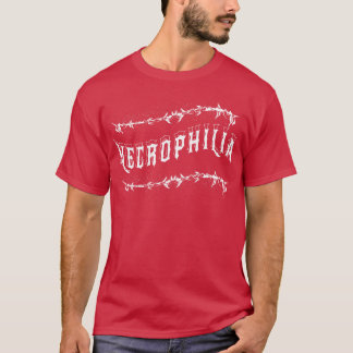 Necrophilia Typographic T-Shirt