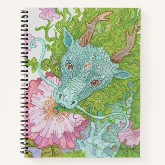 Nectar Dragon sketchbook Notebook (Front)