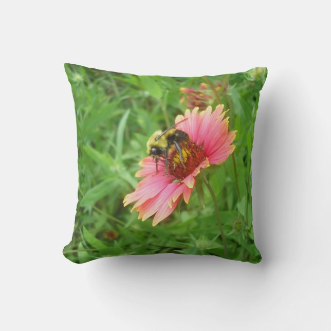 Nectar of Life Throw Pillow (Front)
