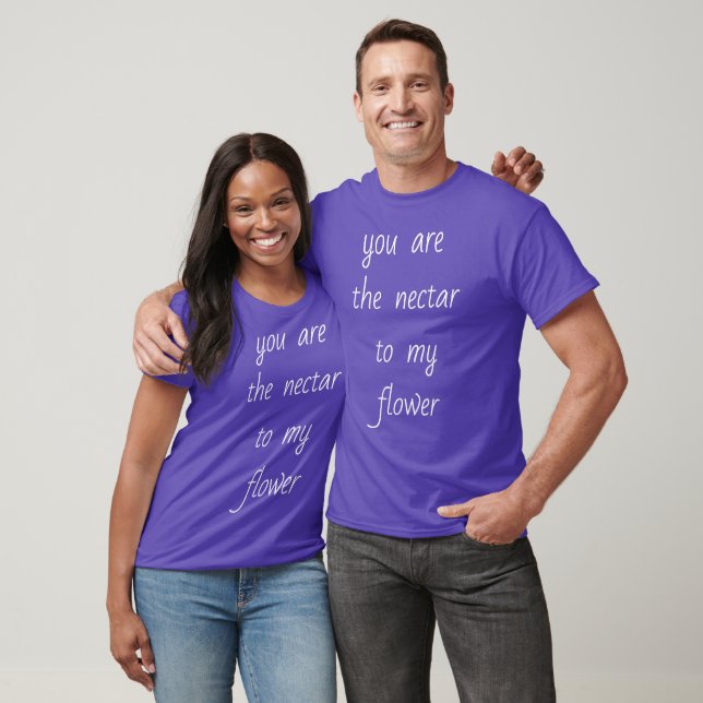 Nectar To My Flower Basic Dark T-Shirt (Unisex)