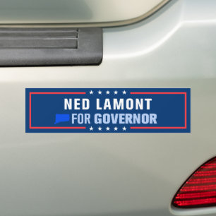 Ned Lamont for Connecticut Governor Bumper Sticker