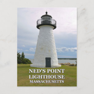 Ned’s Point Lighthouse, Massachusetts Postcard