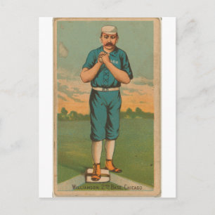 Ned Williamson, Chicago White Stockings Postcard