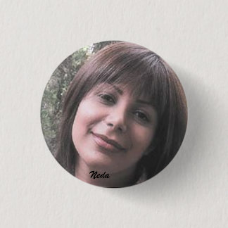 NEDA SOLTANI, Neda 1 Inch Round Button