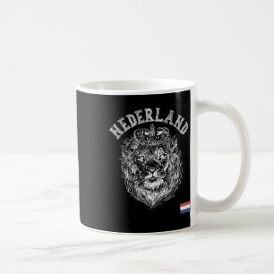 Nederland Reto Netherlands Lion Holland Dutch Men  Coffee Mug
