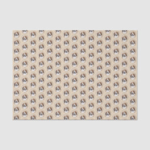 Nederlandse Kooikerhondje Painting - Dog Art Tissue Paper