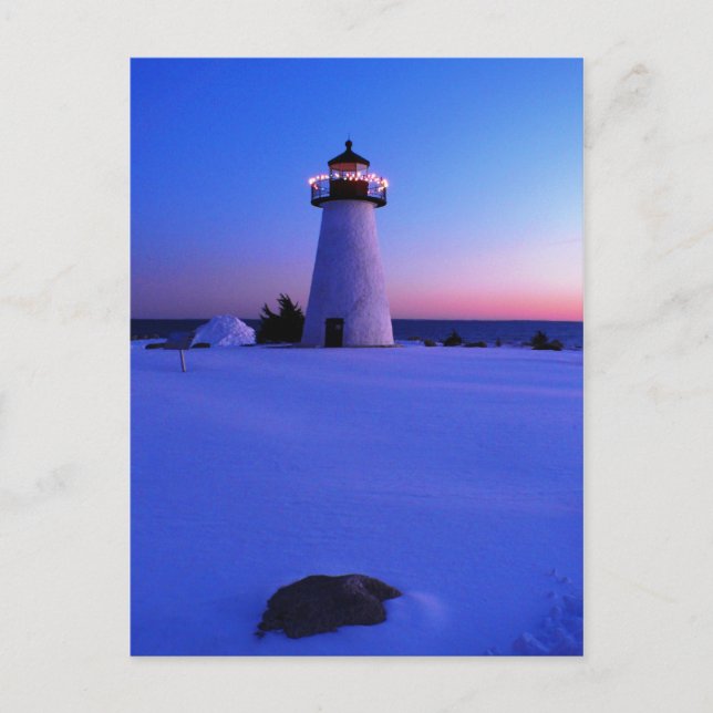 Ned's Point Lighthouse (portrait) Postcard (Front)