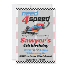 Need 4 Speed Birthday