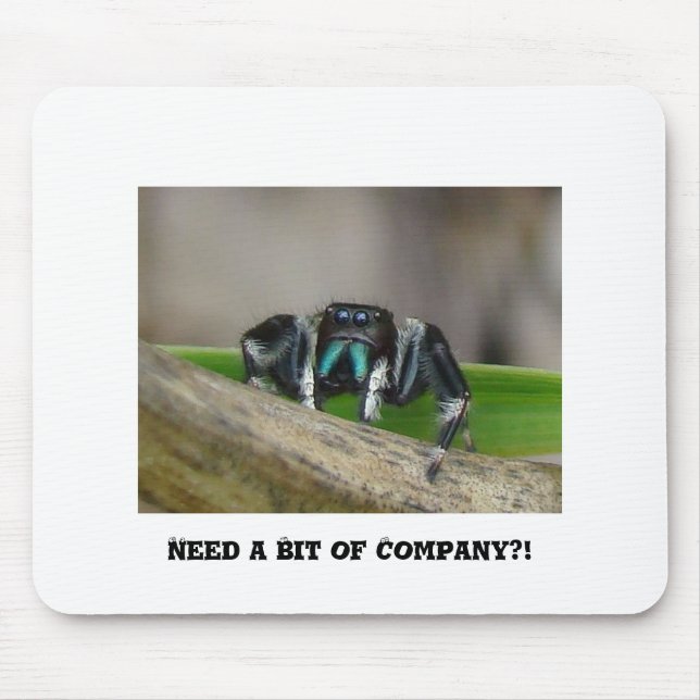 Need a Bit of Company II Mouse Pad (Front)