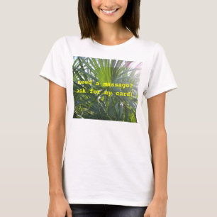 need a massage? Advertising shirt