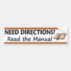 Need Directions? Read the Manual Funny Bible