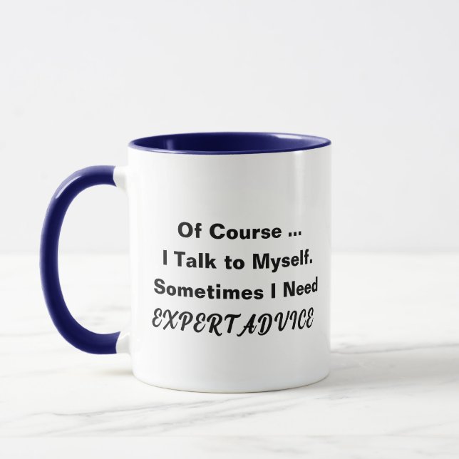 Need Expert advice Puns Funny Quotes Mug Novelty (Left)