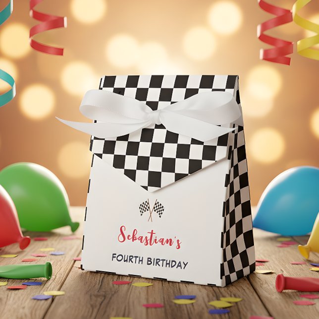 Need four speed fourth kids birthday favor box (Creator Uploaded)