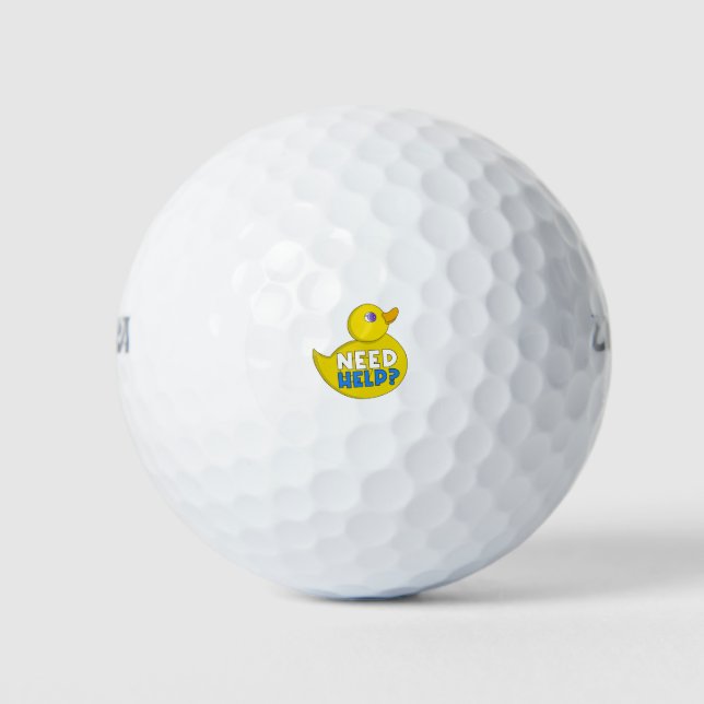Need Help? Golf Balls (Front)