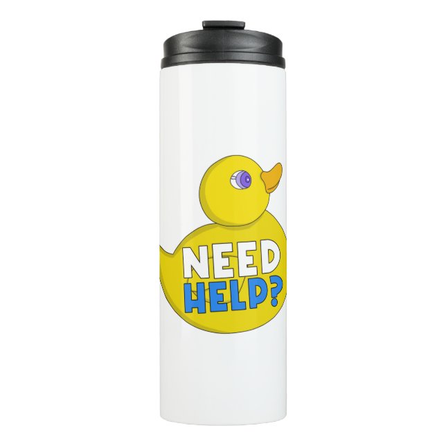 Need Help? Thermal Tumbler (Front)