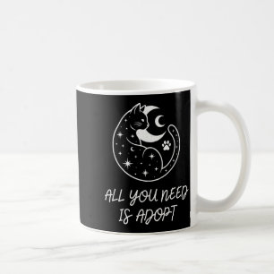 Need is Adopt Funny Cat Lover Cute Cat Vintage Coffee Mug