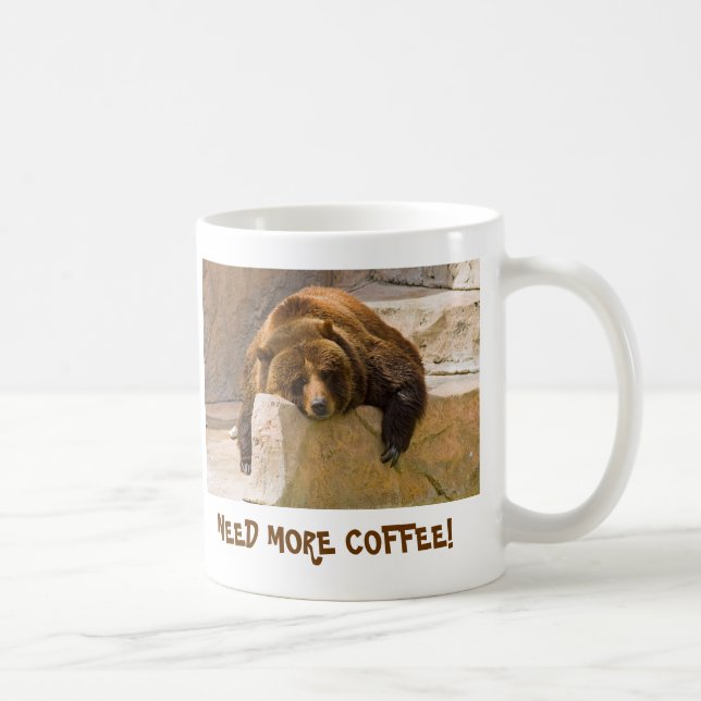 NEED MORE COFFEE! COFFEE MUG (Right)