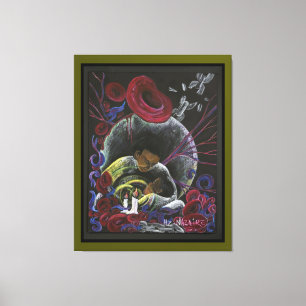 Need not Suffer Alone  - Sickle Cell Art Canvas G Print