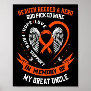 Needed A Hero God Picked My Great Uncle Leukaemia  Poster
