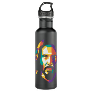Needed Gifts Keanu Art Reeves Cute Graphic Gift 710 Ml Water Bottle