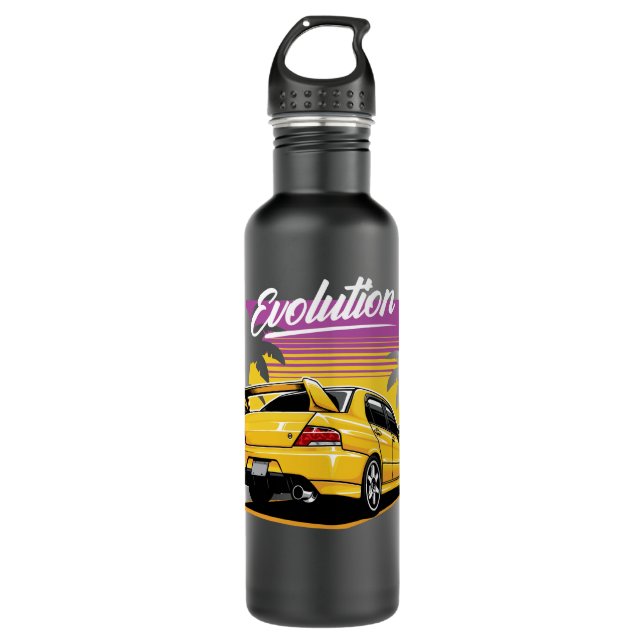 Needed Gifts Mitsubishi Evolution 8 710 Ml Water Bottle (Front)
