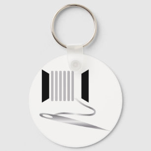 Needle and Thread Keychain