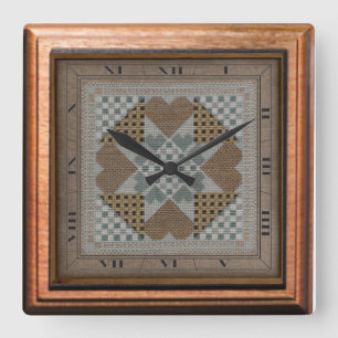 Needlepoint Wall Clock